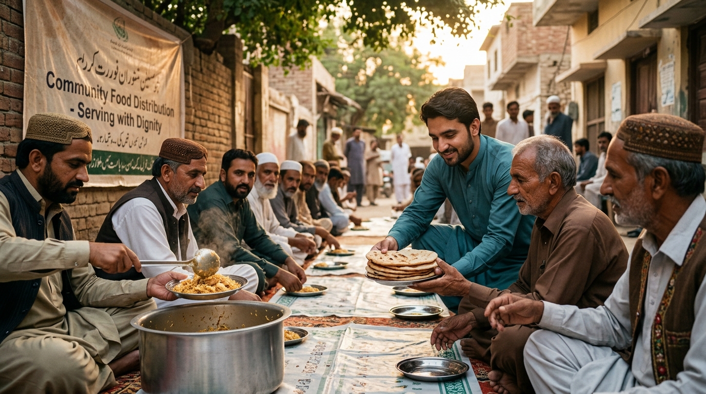 KhanaConnect Pakistan Food Rescue & Dasterkhwan Distribution